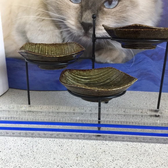 3 tier ceramic serving set - Picture 6 of 7